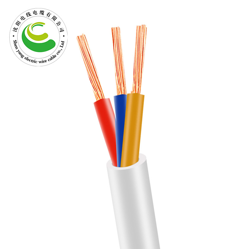 ZR-RVV 3芯  3*0.5mm?-3*6mm? 铜芯聚氯乙烯绝缘聚乙烯护套软电线 国标铜芯低压电缆