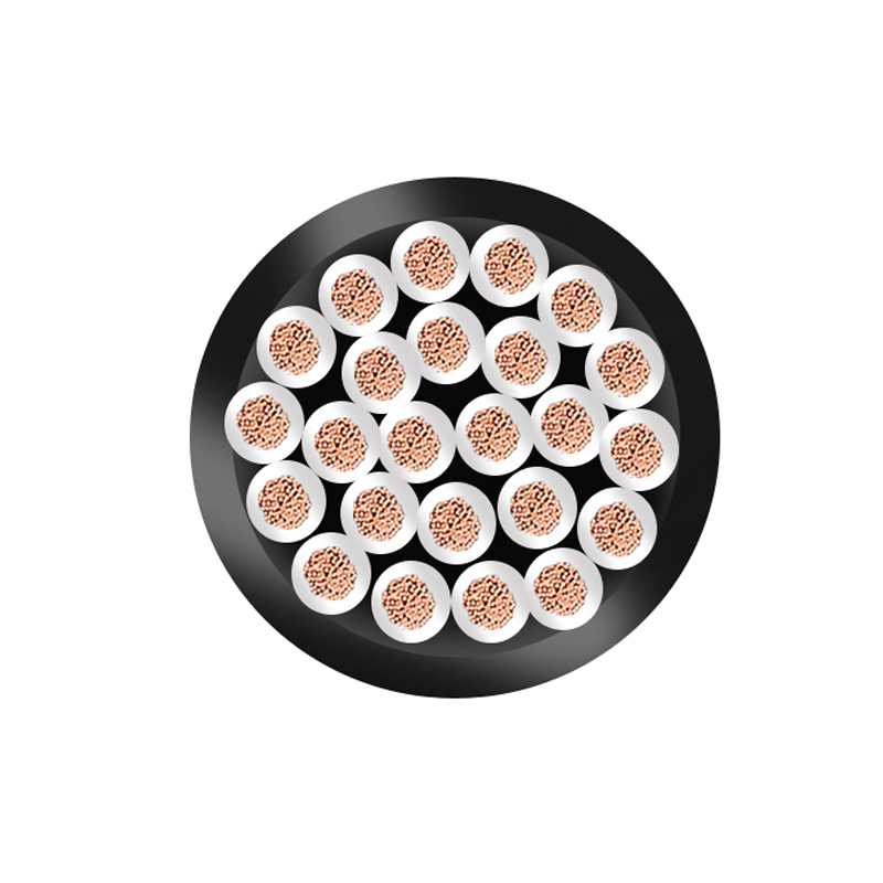 ZR-RVV 24芯  24*0.5mm?--24*1.0mm? 铜芯聚氯乙烯绝缘聚乙烯护套软电线 国标铜芯低压电缆