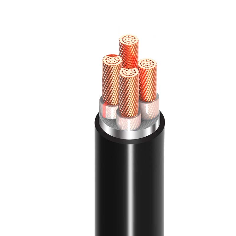 4芯（多芯） ZR-VV22  4*1.5mm?--4*240mm? 铜芯电缆 阻燃铜芯聚乙烯绝缘聚氯乙烯护套钢带铠装电力电缆