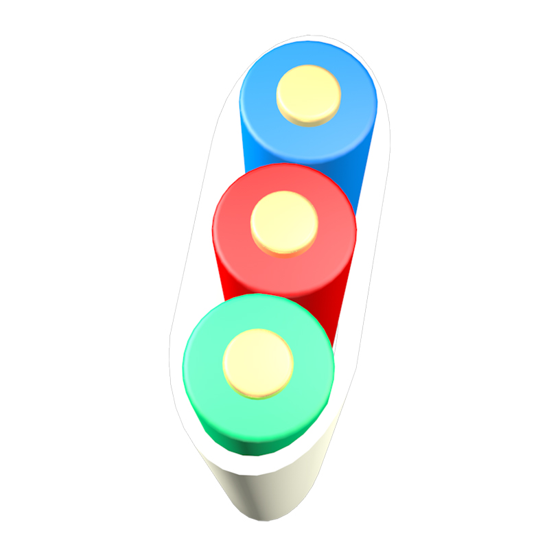 3芯  ZR-BVVB  3*1.5mm?--3*10mm?  铜芯电缆 阻燃铜芯聚乙烯绝缘聚氯乙烯护套扁型电缆