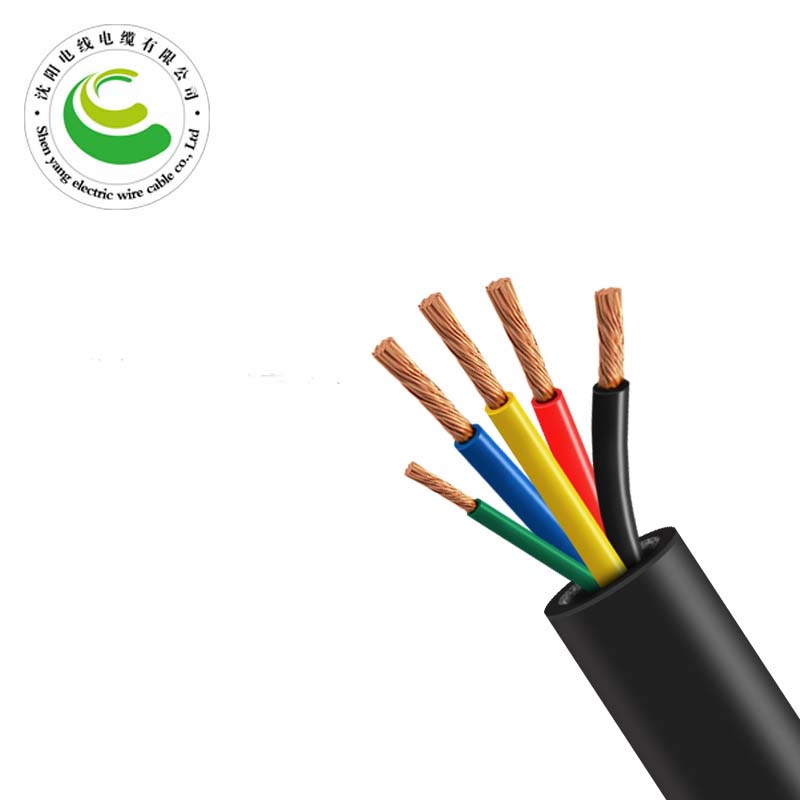 4+1芯  YZ 4*10mm?+1*16mm?--4*10mm?+1*25mm? 中型橡套软电缆 国标铜芯低压电缆