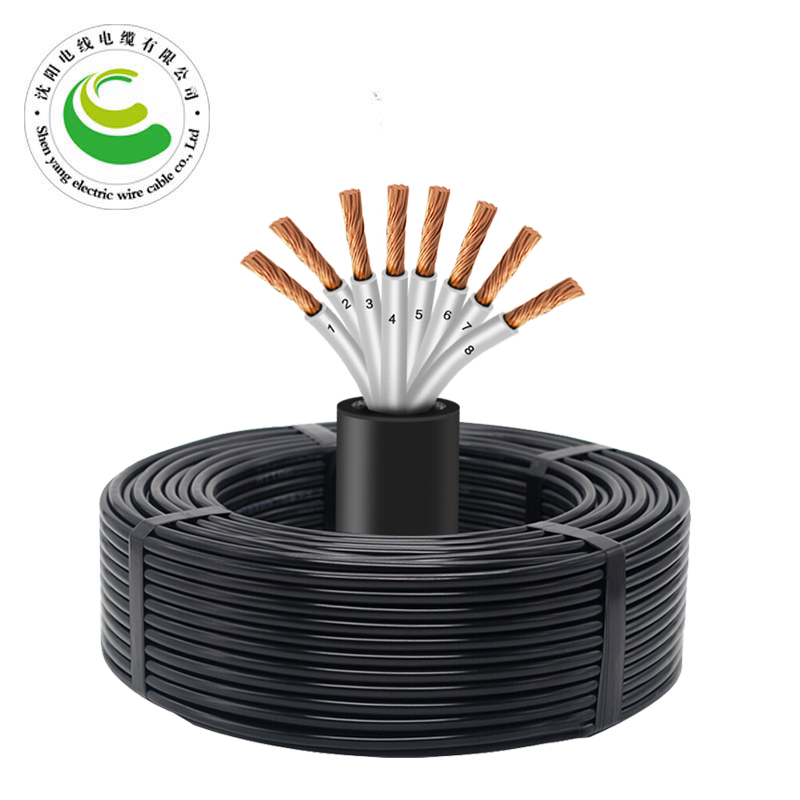 8芯  YZ 8*1.0mm?--8*4mm? 中型橡套软电缆 国标铜芯低压电缆