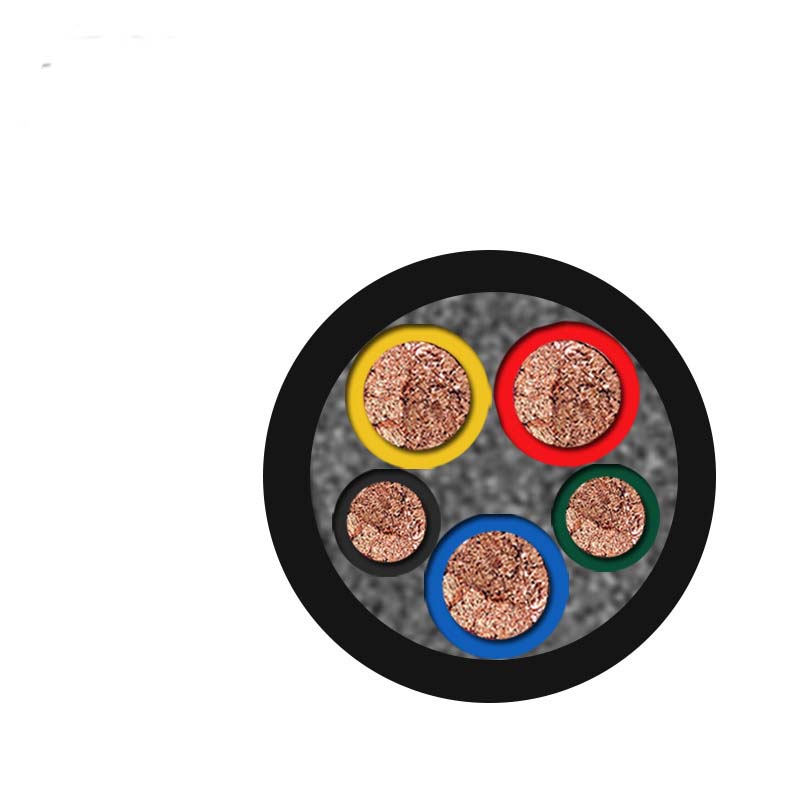 3+2芯  YZ 3*2.5+2*1.5mm?--3*185+2*50mm? 中型橡套软电缆 国标铜芯低压电缆