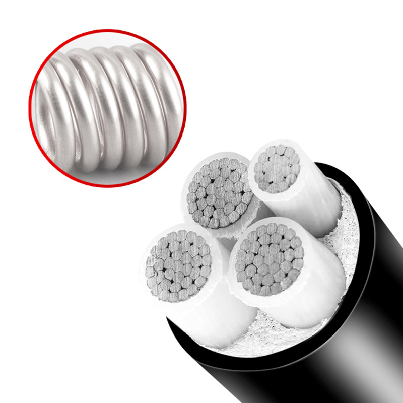 3+1芯  ZR-YJLV 3*10+1*6mm?--3*300+1*150mm? 铝芯交联聚乙烯绝缘聚氯乙烯护套线电力电缆