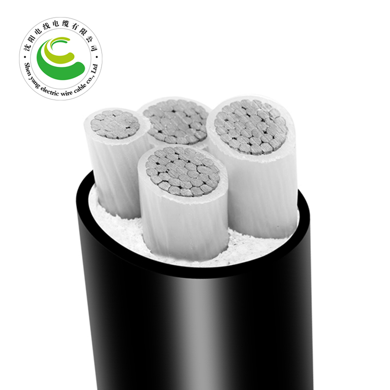 3+1芯  ZR-YJLV 3*10+1*6mm?--3*300+1*150mm? 铝芯交联聚乙烯绝缘聚氯乙烯护套线电力电缆