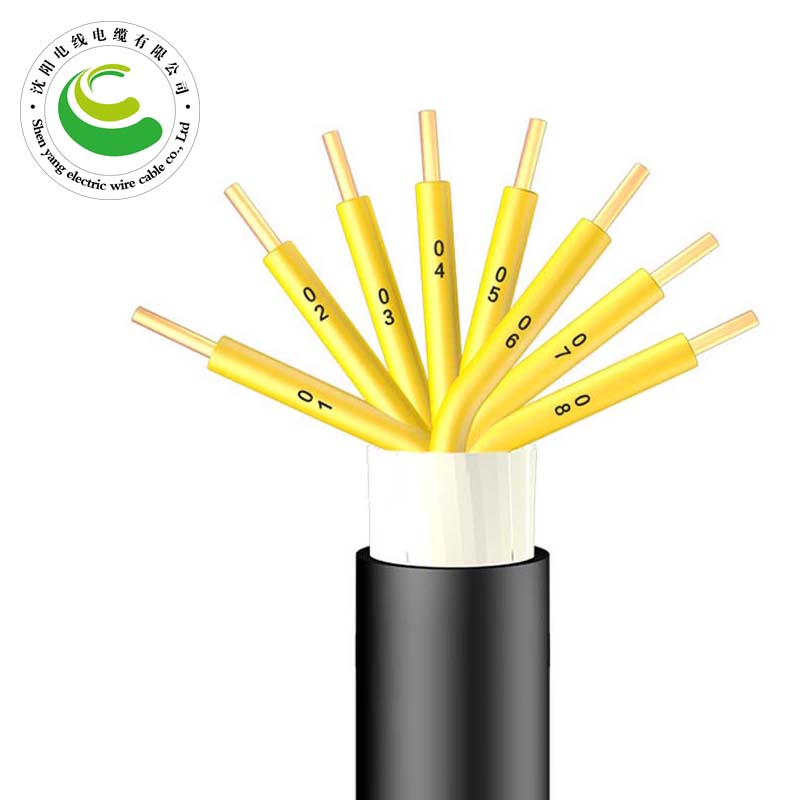 8芯  ZR-KVV  1.0-2.5mm?  阻燃铜芯聚氯乙烯绝缘聚乙烯护套电缆