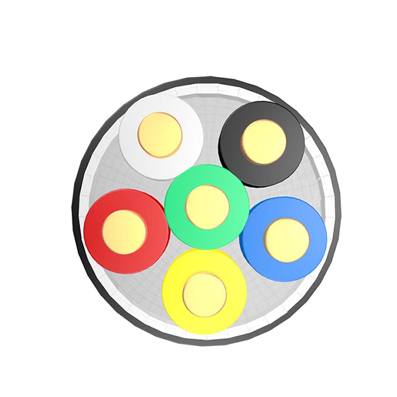 6芯  ZR-KVV  1.0-2.5mm?  阻燃铜芯聚氯乙烯绝缘聚乙烯护套电缆