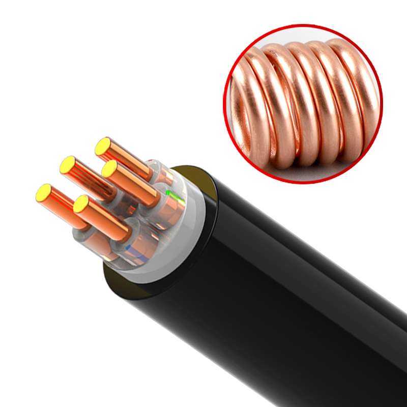 5芯（单根） ZR-YJV  5*1.5mm?--4*35mm?铜芯电缆 交联聚乙烯绝缘聚氯乙烯护套电力电缆