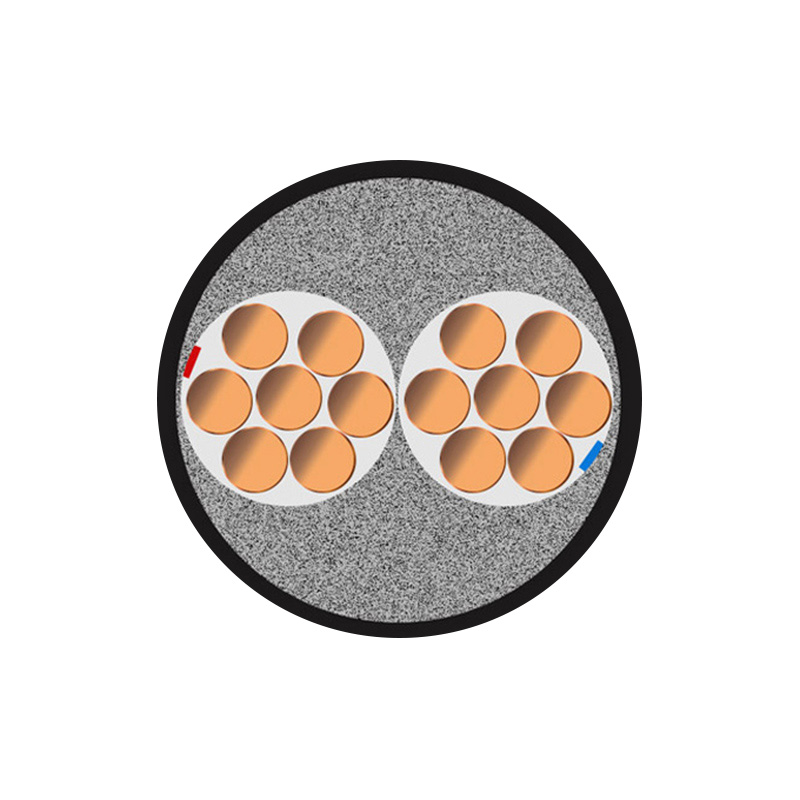 2芯(多根) ZR-YJV 2*1.5mm?--2*50mm? 交联聚乙烯绝缘聚氯乙烯护套电力电缆  铜芯电力电缆