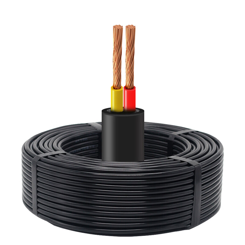 YC-450/750V-2*2.5mm?国际橡套软电缆 1米 规格领域：1mm?-25mm?