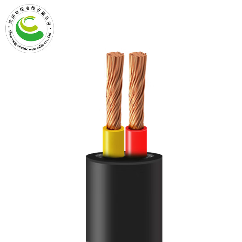 YC-450/750V-2*2.5mm?国际橡套软电缆 1米 规格领域：1mm?-25mm?