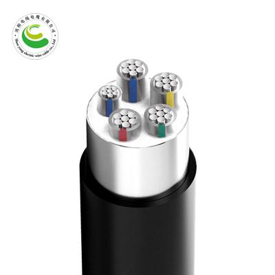 4+1芯  ZR-YJLV22  4*10+1*6mm?--4*300+1*150mm? 铝芯交联聚乙烯绝缘聚氯乙烯护套铠装电力电缆 铝芯电力电缆