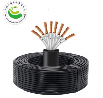 8芯  YZ 8*1.0mm?--8*4mm? 中型橡套软电缆 国标铜芯低压电缆