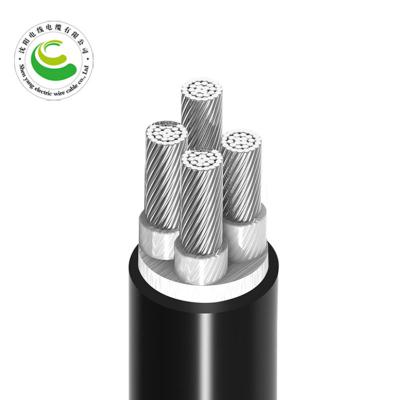 4芯  ZR-YJLV  4*10mm?--4*300mm? 铝芯交联聚乙烯绝缘聚氯乙烯护套电力电缆 铝芯电力电缆