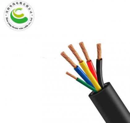4+1芯  YZ 4*10mm?+1*16mm?--4*10mm?+1*25mm? 中型橡套软电缆 国标铜芯低压电缆