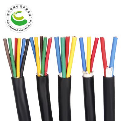 4芯  ZR-YJV 4*0.5mm?--4*6mm? 铜芯聚氯乙烯绝缘聚乙烯护套节造软电缆  铜芯电缆