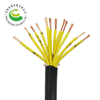 12芯  ZR-YJV 12*0.5mm?--12*2.5mm? 铜芯聚氯乙烯绝缘聚乙烯护套节造软电缆  铜芯电缆
