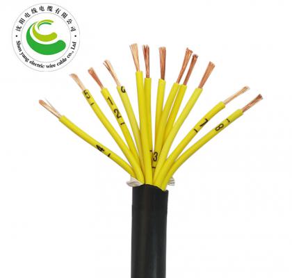 12芯  ZR-YJV 12*0.5mm?--12*2.5mm? 铜芯聚氯乙烯绝缘聚乙烯护套节造软电缆  铜芯电缆