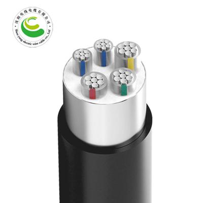 3+2芯  ZR-YJLV22  3*16+2*10mm?--3*300+2*150mm? 铝芯交联聚乙烯绝缘聚氯乙烯护套铠装电力电缆 铝芯电力电缆