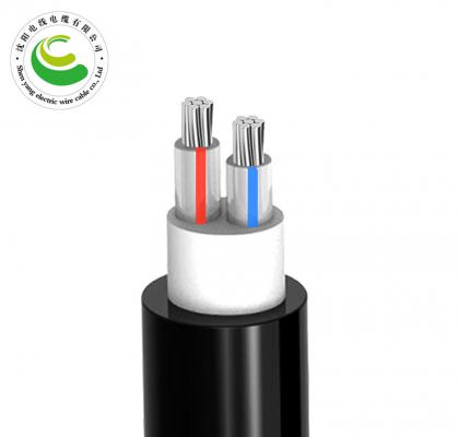 2芯  ZR-YJLV 2*10mm?--2*35mm? 铝芯交联聚乙烯绝缘聚氯乙烯护套线电力电缆