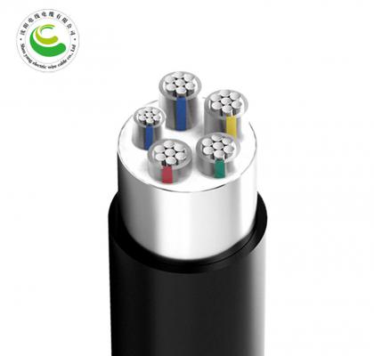 4+1芯  ZR-YJLV22  4*10+1*6mm?--4*300+1*150mm? 铝芯交联聚乙烯绝缘聚氯乙烯护套铠装电力电缆 铝芯电力电缆